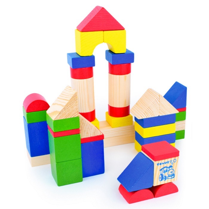 Constructor wooden 43 pieces