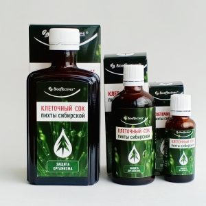 Siberian fir extract natural wellness supplement