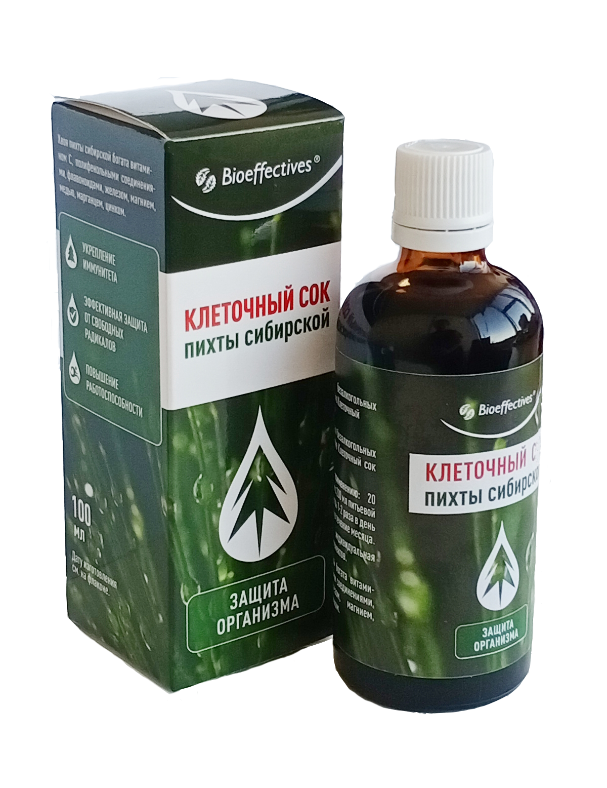 Bioeffectives. Premium Siberian Fir Extract – Cellular Juice