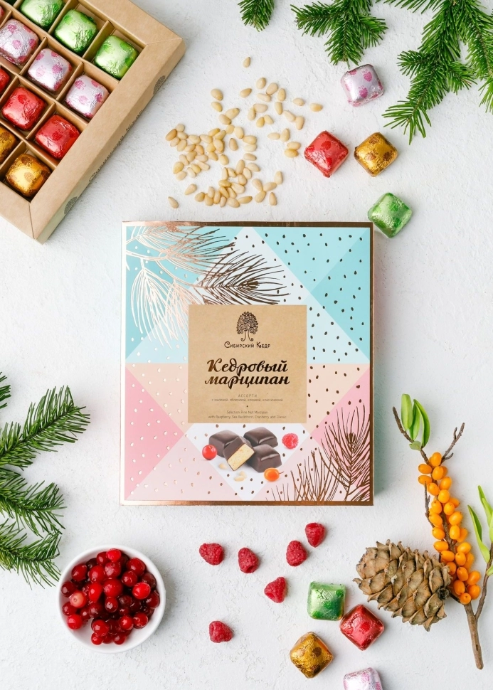 Pine Nut Marzipan Assortment, 170 g