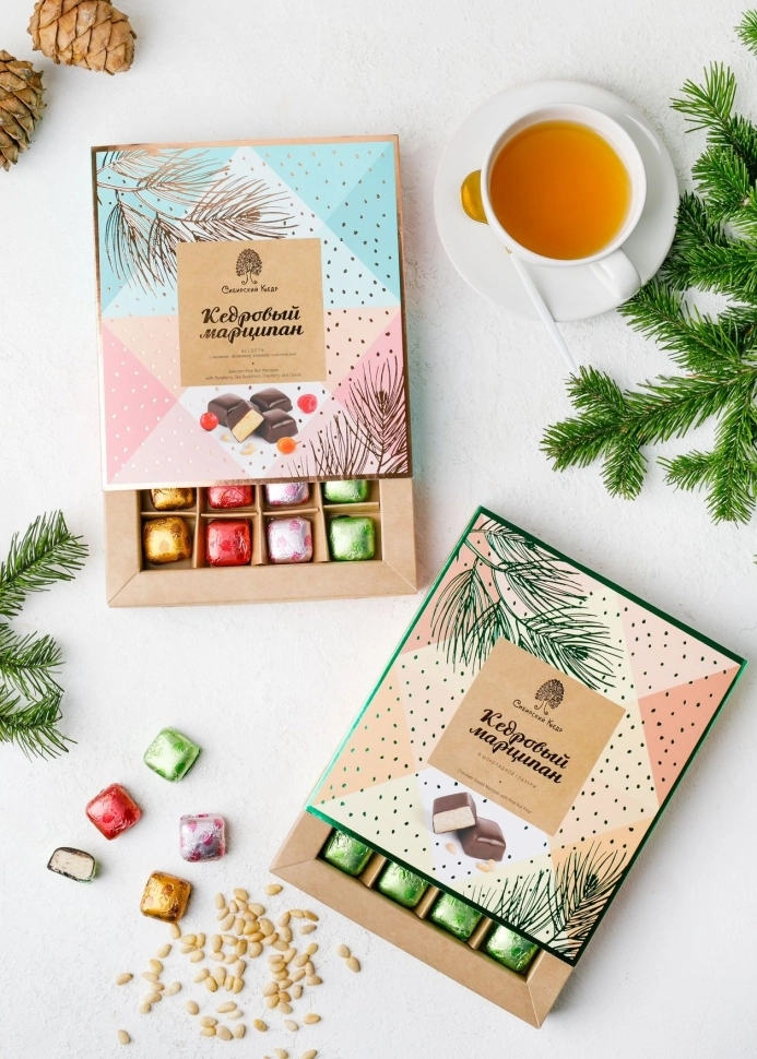 Pine Nut Marzipan Assortment, 170 g
