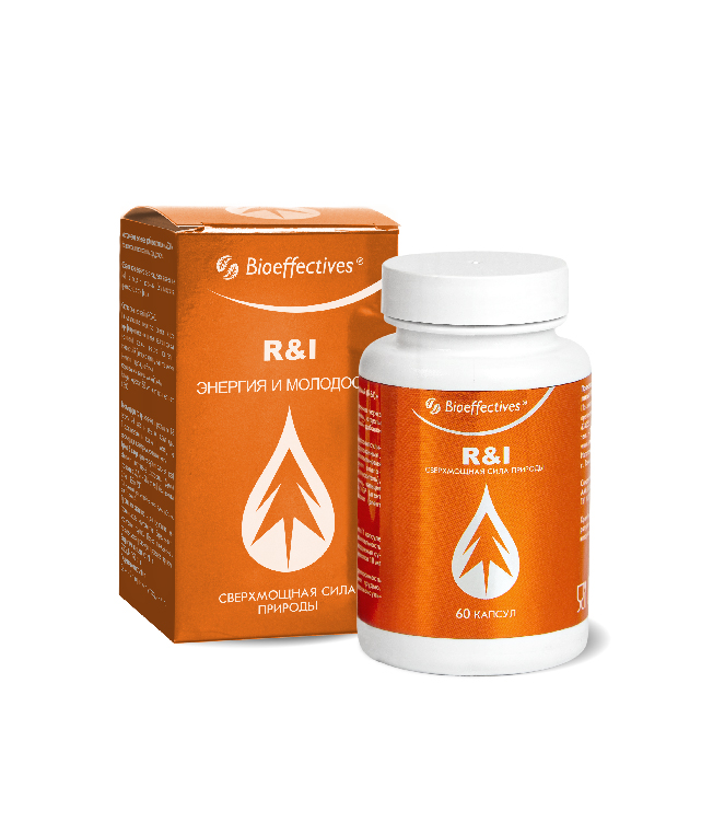 R&I strength and energy Bioeffectives (60 capsuls)