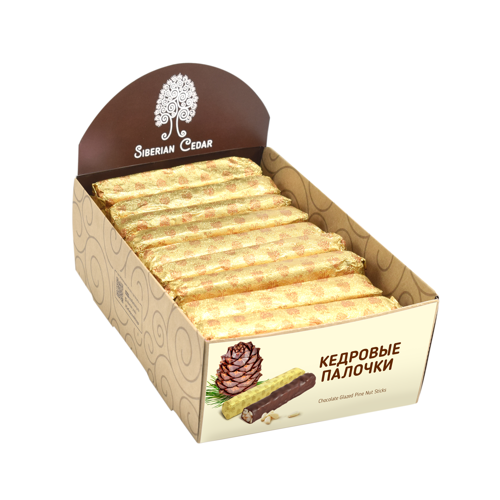 Pine Nut Sticks Classic 640 g showbox for sharing